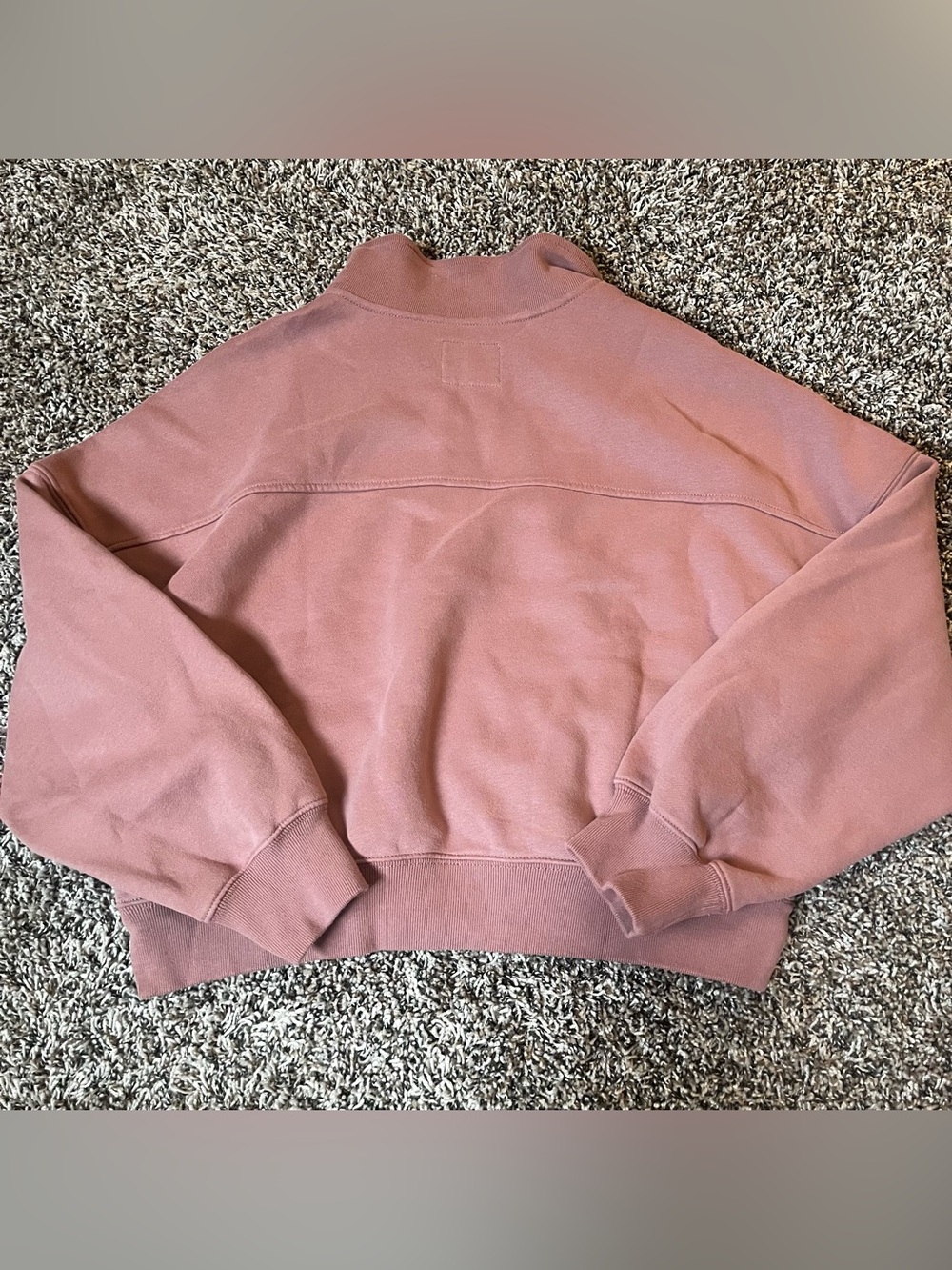 Abercrombie Cropped Quarter Zip - Picture 5 of 5
